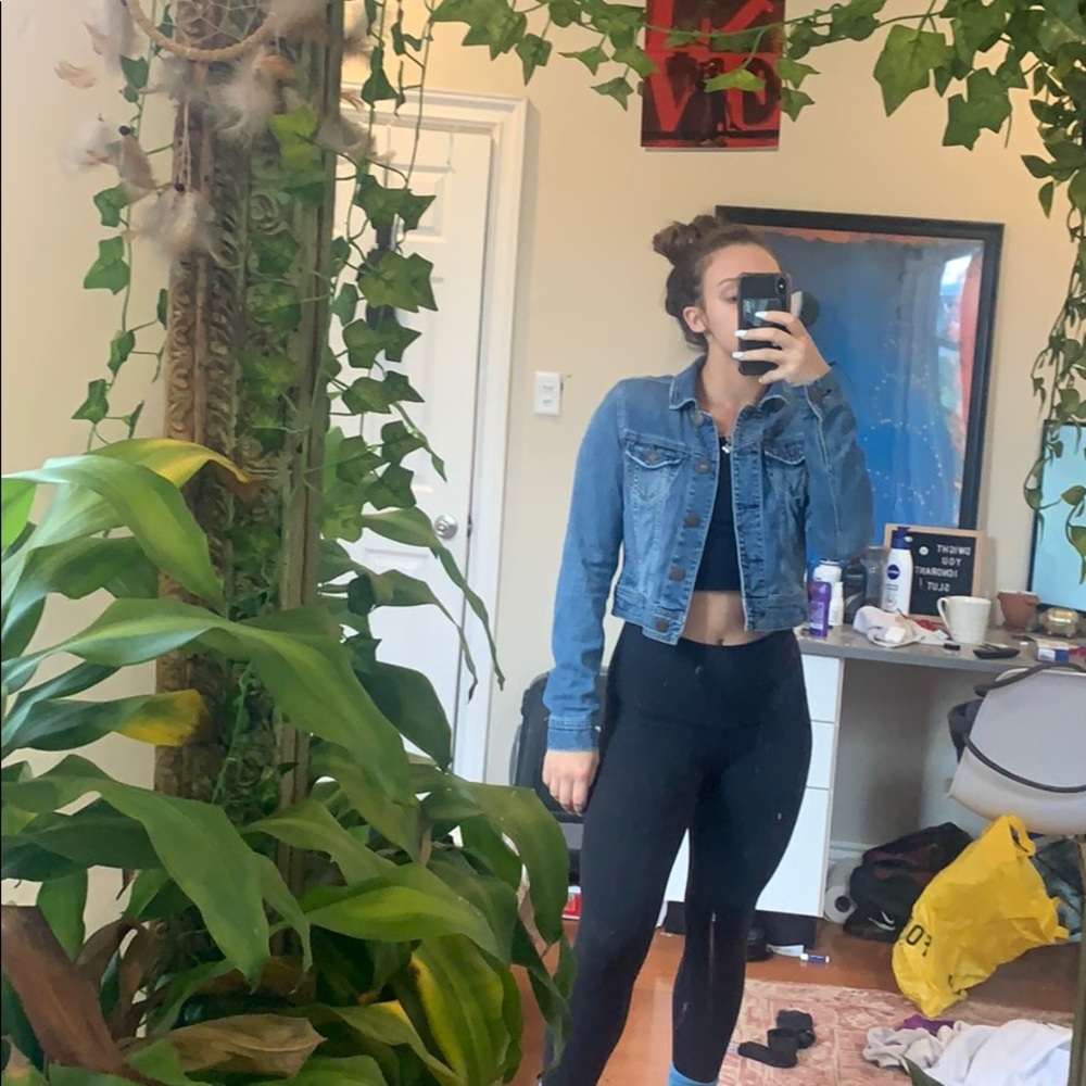 Cropped Denim Jacket